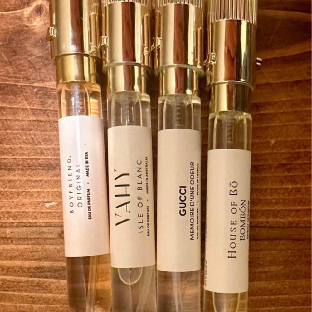 Scent bird perfumes, 8 ml with atomizer